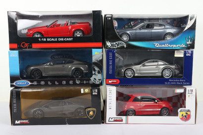 Six Boxed Diecast 1:18 Scale Models