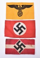 3x Third Reich Armbands