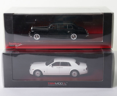 Two TSM Rolls Royce Phantom Models