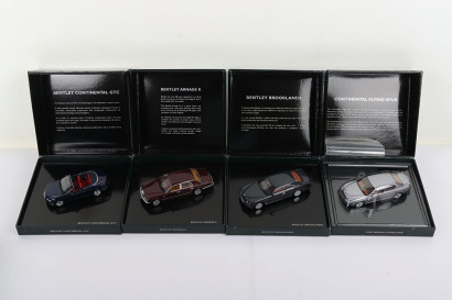 Four Minichamps Bentley Models