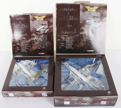 Eight Corgi Aviation Archive &lsquo;Classic Propliners&rsquo; Aircraft, all are 1/144th scale - 3