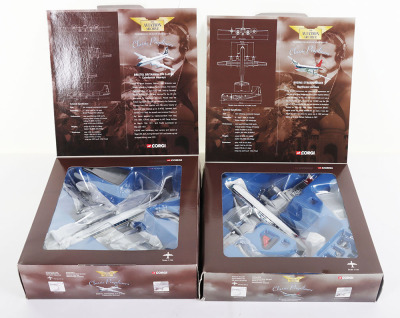 Eight Corgi Aviation Archive &lsquo;Classic Propliners&rsquo; Aircraft, all are 1/144th scale - 4