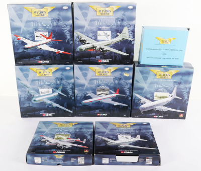 Eight Corgi Aviation Archive &lsquo;Military&rsquo; Aircraft