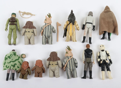 Thirteen Vintage Star Wars Return of the Jedi loose action figures Kenner, - 2