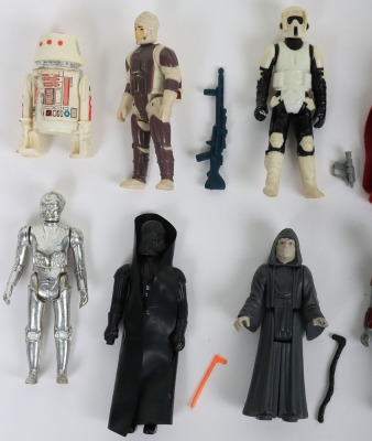 Thirteen Vintage Star Wars loose Complete action figures Kenner, - 3