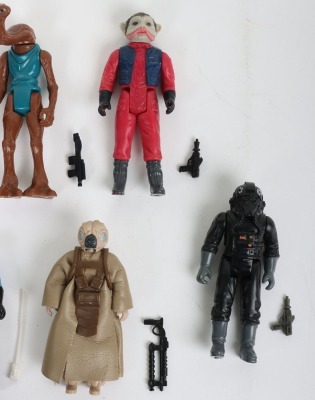 Thirteen Vintage Star Wars loose Complete action figures Kenner, - 7