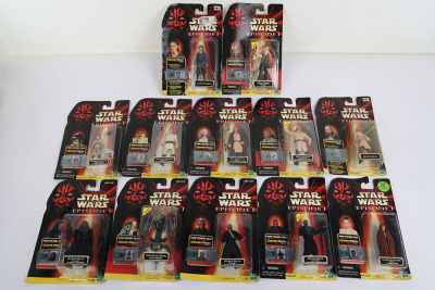 Thirty Four Modern Star Wars Action Figures and Vehicles New in box Hasbro. - 4