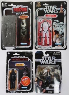 Ten Modern Star Wars action figures new in boxes moc. - 3