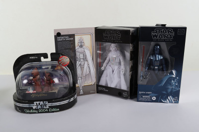 Ten Modern Star Wars action figures new in boxes moc. - 4