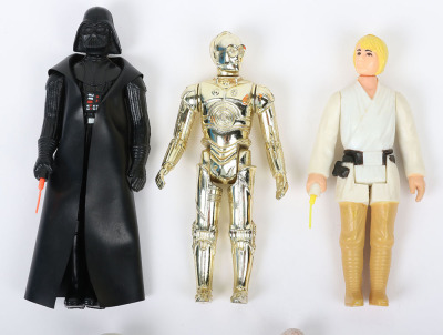 Five Vintage Star Wars of the First Twelve loose action figures Kenner. - 3