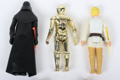 Five Vintage Star Wars of the First Twelve loose action figures Kenner. - 6