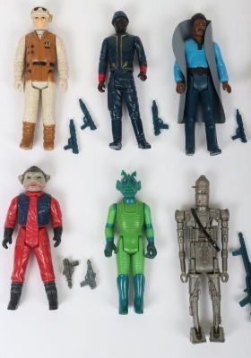 Ten Vintage Star Wars loose action figures Kenner. - 2