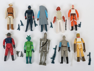 Ten Vintage Star Wars loose action figures Kenner. - 3