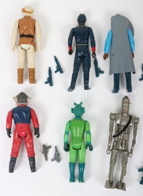 Ten Vintage Star Wars loose action figures Kenner. - 4