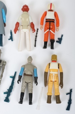 Ten Vintage Star Wars loose action figures Kenner. - 6