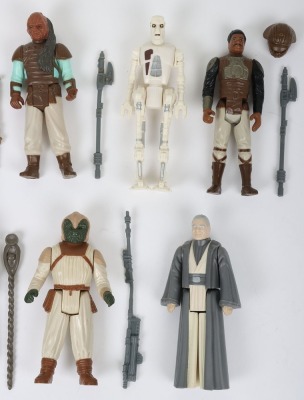 Eight Vintage Star Wars Return of the Jedi loose action figures Kenner. - 2
