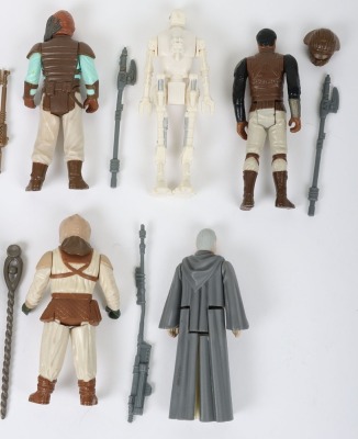 Eight Vintage Star Wars Return of the Jedi loose action figures Kenner. - 7