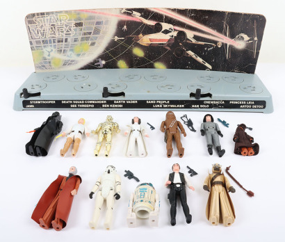 Vintage Star Wars First Twelve loose action figures Kenner.