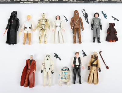 Vintage Star Wars First Twelve loose action figures Kenner. - 5