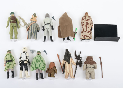 Eleven Vintage Star Wars Return of the Jedi loose action figures Kenner. - 2