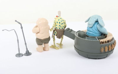 Vintage Star Wars Sy Snootles and Max Rebo Band loose action figures. - 2
