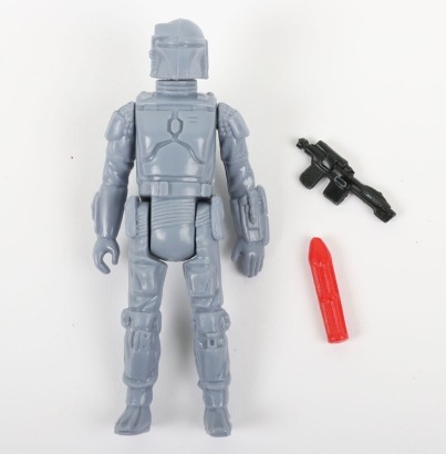 Custom Vintage Star Wars Rocket Firing Boba Fett action figure.