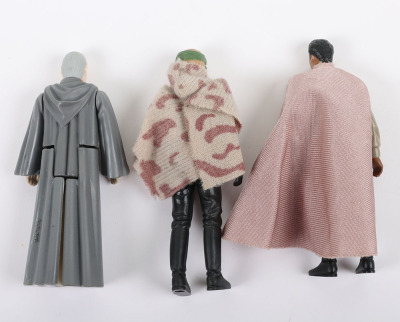 Three Vintage Star Wars Last 17 action figures, in good condition Kenner, - 2