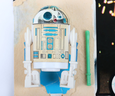 Vintage Star Wars Last 17 R2-D2 Pop-Up Saber action figure Kenner, - 2