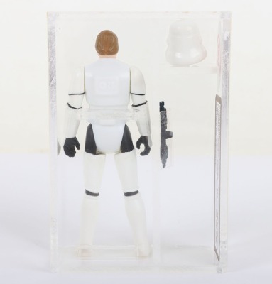Vintage Star Wars Luke Skywalker Stormtrooper Last 17 Graded 85% UKG Action Figure 1985. - 9