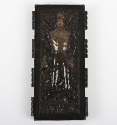 Vintage Star Wars Last 17 Han Solo and Carbonite Block action figure Kenner, - 3