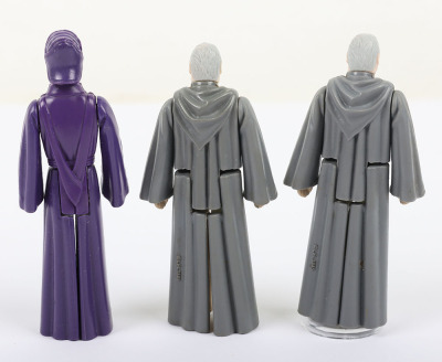 Three Vintage Star Wars Last 17 loose action figures Kenner. - 2