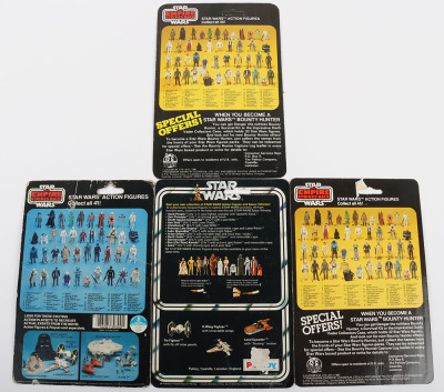 Ten Vintage Star Wars Card backs for loose action figures Kenner Palitoy Kenner. - 4