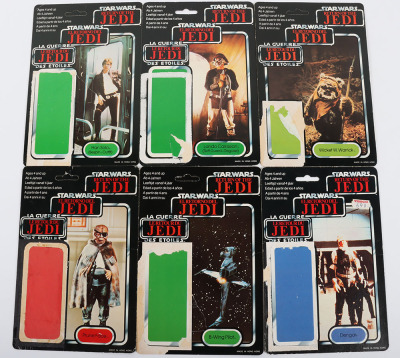 Twelve Vintage Star Wars Card backs for loose action figures Kenner Palitoy Kenner. - 3