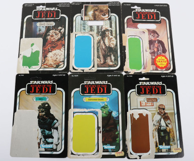 Fourteen Vintage Star Wars Card backs for loose action figures Kenner Palitoy Kenner. - 3