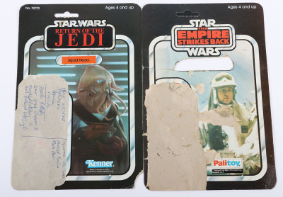 Fourteen Vintage Star Wars Card backs for loose action figures Kenner Palitoy Kenner. - 5