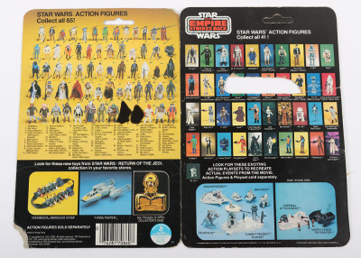 Fourteen Vintage Star Wars Card backs for loose action figures Kenner Palitoy Kenner. - 6