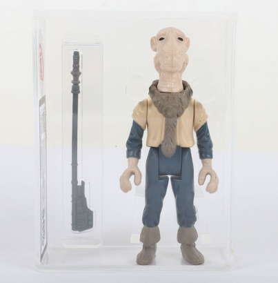 Vintage Star Wars Yak Face Last 17 Graded 80% UKG Action Figure 1985.