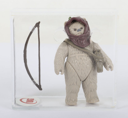 Vintage Star Wars Warok Last 17 Graded 85% UKG Action Figure 1985.