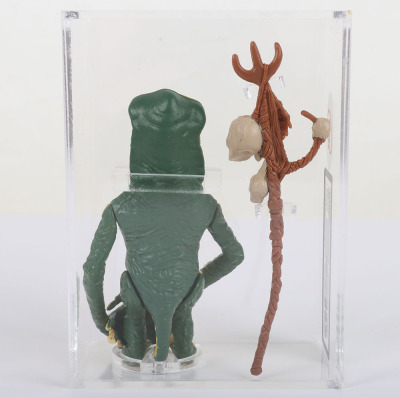 Vintage Star Wars Amanaman Last 17 Graded 85% UKG Action Figure 1985. - 7