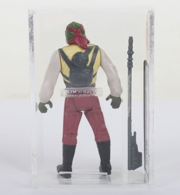 Vintage Star Wars Barada Last 17 Graded 90% Gold UKG Action Figure 1985. - 2