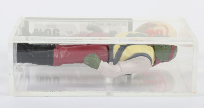 Vintage Star Wars Barada Last 17 Graded 90% Gold UKG Action Figure 1985. - 3