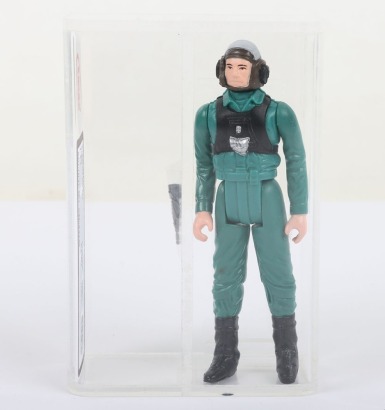 Vintage Star Wars A-Wing Pilot Last 17 Graded U90% UKG Action Figure 1985.