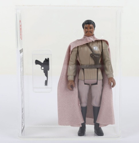 Vintage Star Wars Lando Calrissian General Last 17 Graded 85% UKG Action Figure 1985.