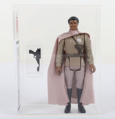 Vintage Star Wars Lando Calrissian General Last 17 Graded 85% UKG Action Figure 1985.