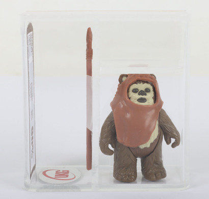 Vintage Star Wars Wicket Graded 90% UKG Action Figure 1984.
