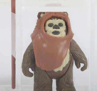 Vintage Star Wars Wicket Graded 90% UKG Action Figure 1984. - 2