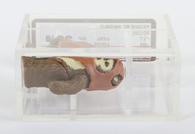 Vintage Star Wars Wicket Graded 90% UKG Action Figure 1984. - 3