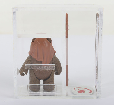 Vintage Star Wars Wicket Graded 90% UKG Action Figure 1984. - 5
