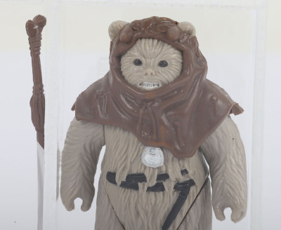 Three Vintage Star Wars Graded UKG Loose Action Figures. - 3