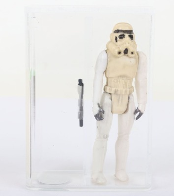 Scarce Vintage Star Wars Top Toys Graded AFA Stormtrooper Action Figure 1983.